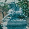 青石麒麟、石雕麒麟