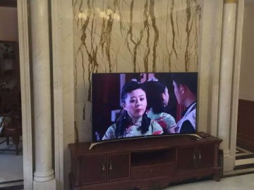 南陽(yáng)大理石背景墻，吧臺(tái)，洗手臺(tái)
