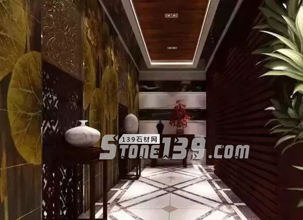 那些用石材裝飾的漂亮玄關(guān) 你心動(dòng)了嗎？