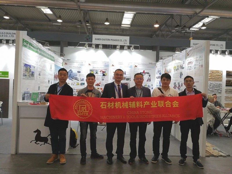 石材機(jī)械輔料產(chǎn)業(yè)聯(lián)合會首次亮相意大利維羅納石材展