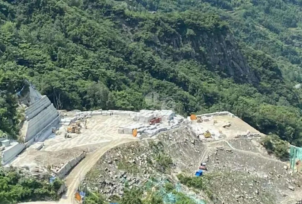 陜西安康大理石新礦-夢(mèng)幻星云礦山欣賞