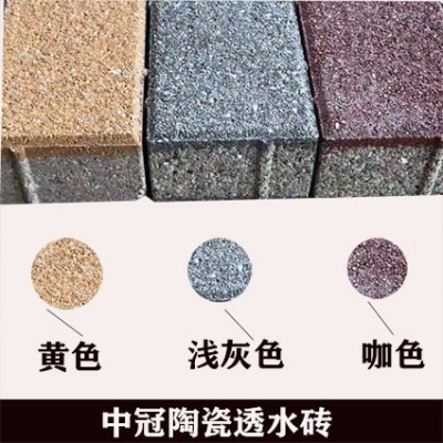 河南眾光砂基透水磚生產(chǎn)廠家 現(xiàn)貨供應、批發(fā)5