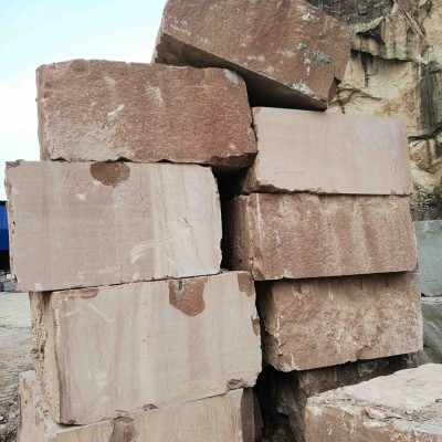 江西紅砂巖荒料廠家直銷、量大從優(yōu)！